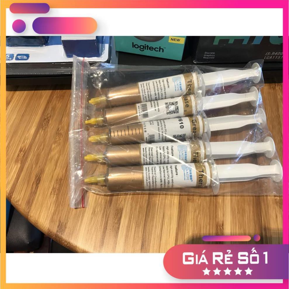 [RẺ SẬP SÀN] KEO TẢN NHIỆT CPU Ánh Vàng loại 1 KEO TẢN NHIỆT CPU HY610