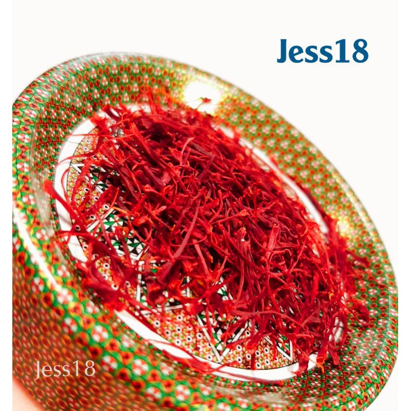 Saffron Bahraman Negin nhụy hoa nghệ tây, date xa, giúp đẹp da, dễ ngủ, tốt tim mạch, tinh thần vui vẻ- Jess18 Săn Sale