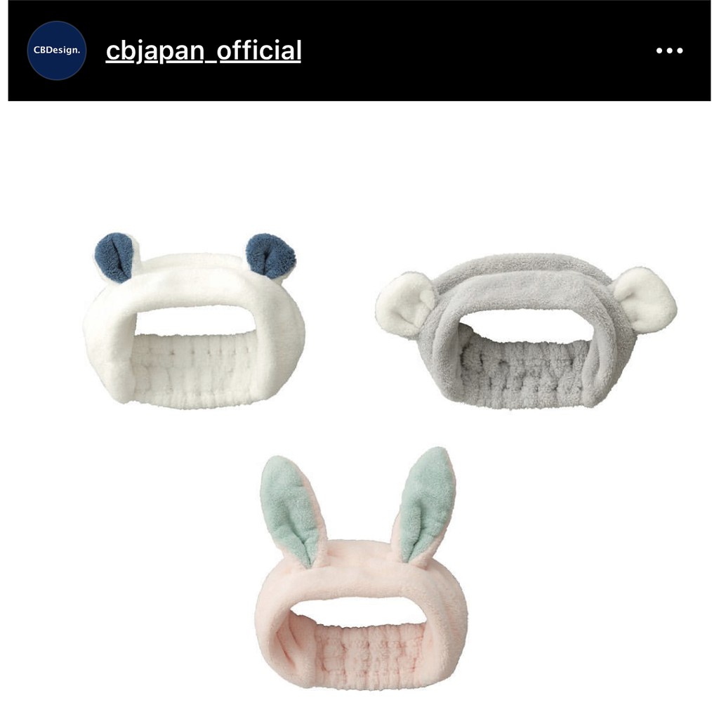 Băng đô Skincare &amp; Make up ZOOIE - JAPAN