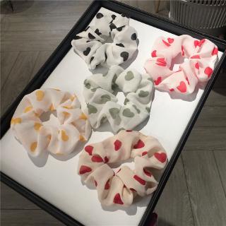 Dây cột tóc hình trái tim ngọt ngào cho nữ
