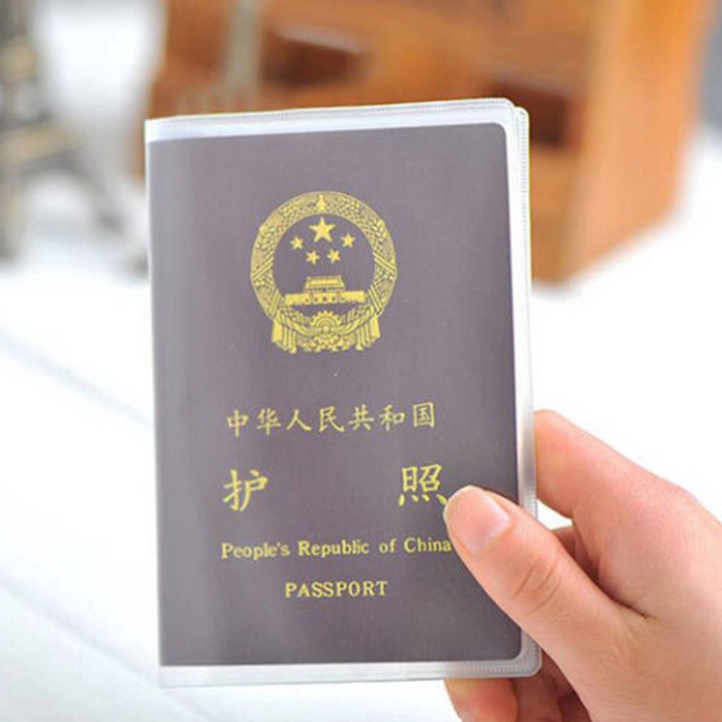 Bao bìa vỏ bọc Hộ Chiếu - Bao nhựa cho Passport