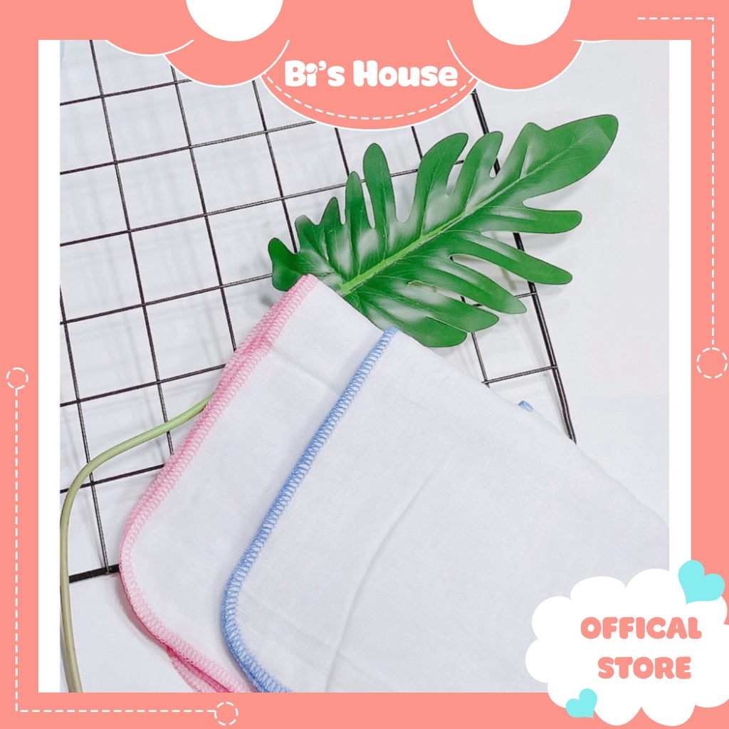 🌟 Khăn xô sữa - Khăn sữa xô 2-3-4 lớp cho bé sơ sinh Kiba 🍀