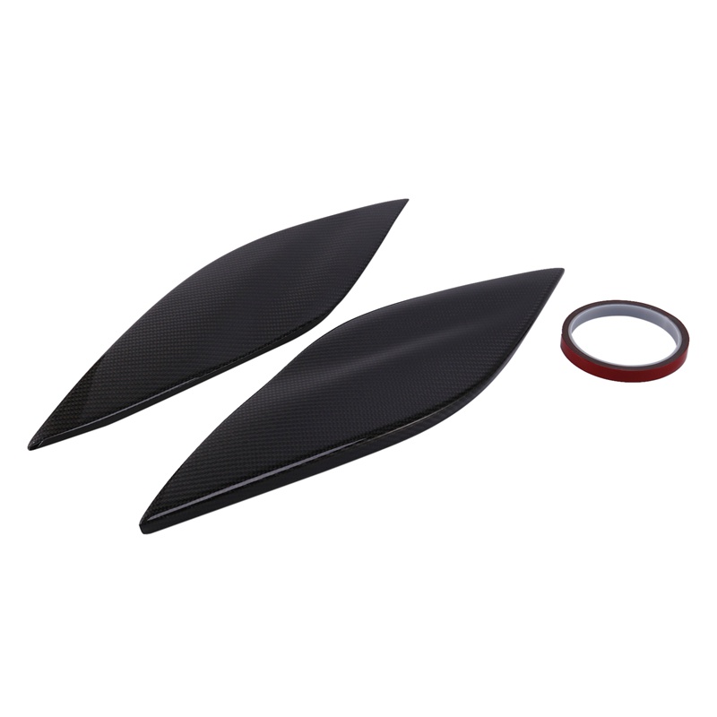 Miếng Dán Viền Đèn Pha Xe Hơi Bằng Sợi Carbon Cho FIAT BRAVO 2007 +