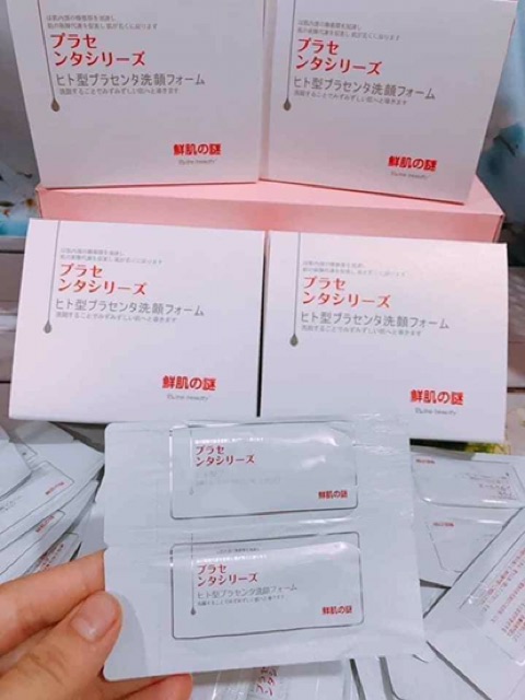 (Lẻ 1 gói) Ủ trắng nhau thai cừu Nhật | BigBuy360 - bigbuy360.vn