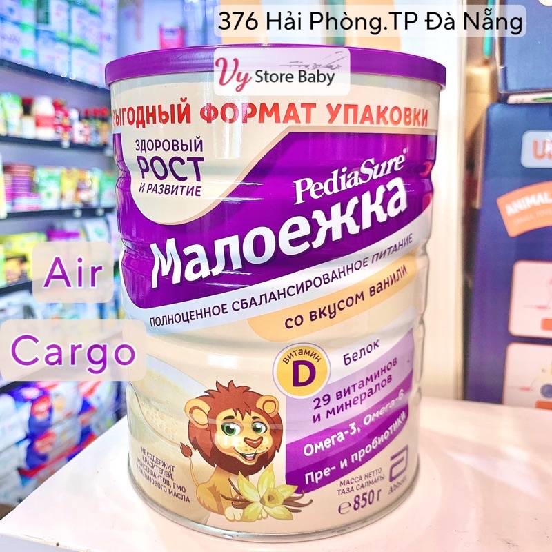 Sữa Pediasure Nga, sữa bột hỗ trợ tăng cân, tăng chiều cao, trí tuệ [Nhập khẩu Nga chính hãng]