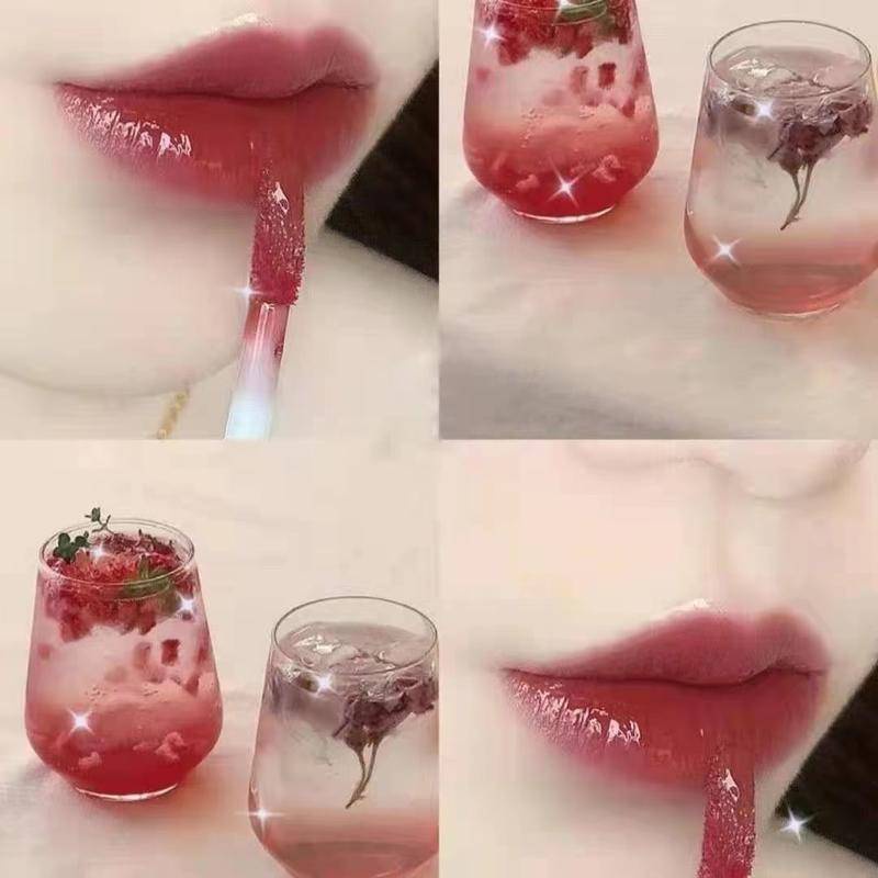 Son bóng dưỡng ẩm lâu trôi không phai thiết kế ống màu trắng