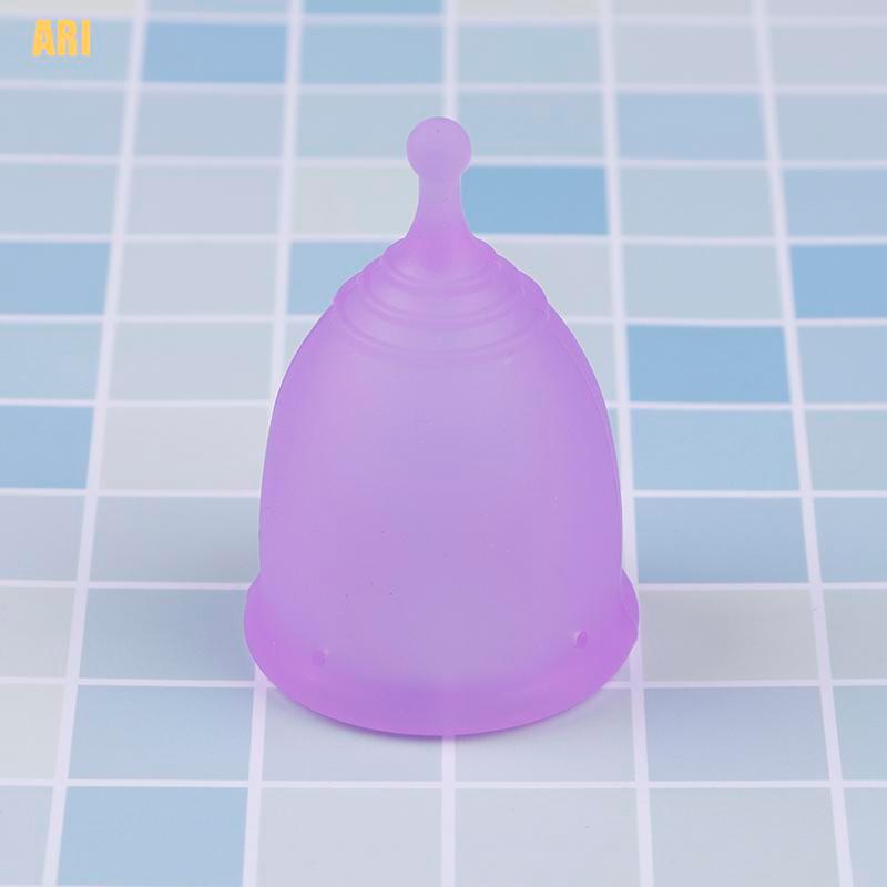 [Hàng mới về] Cốc nguyệt san silicone cấp y tế mềm mại tái sử dụng được kiểu dáng bán nguyệt dành cho nữ
