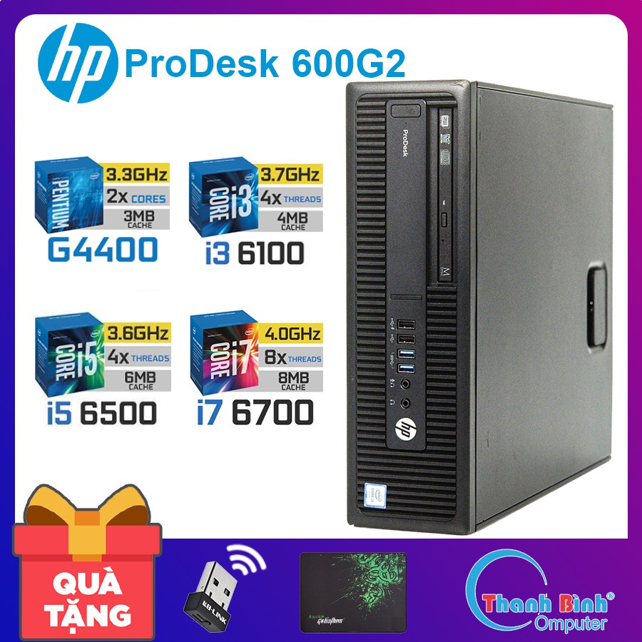 Máy Tính Đồng Bộ 💟ThanhBinhPC💟 Máy Tính Văn Phòng - HP ProDesk 600G2 ( Pentium, Core i3, i5, i7 ) - Bảo Hành 12 Tháng. | BigBuy360 - bigbuy360.vn