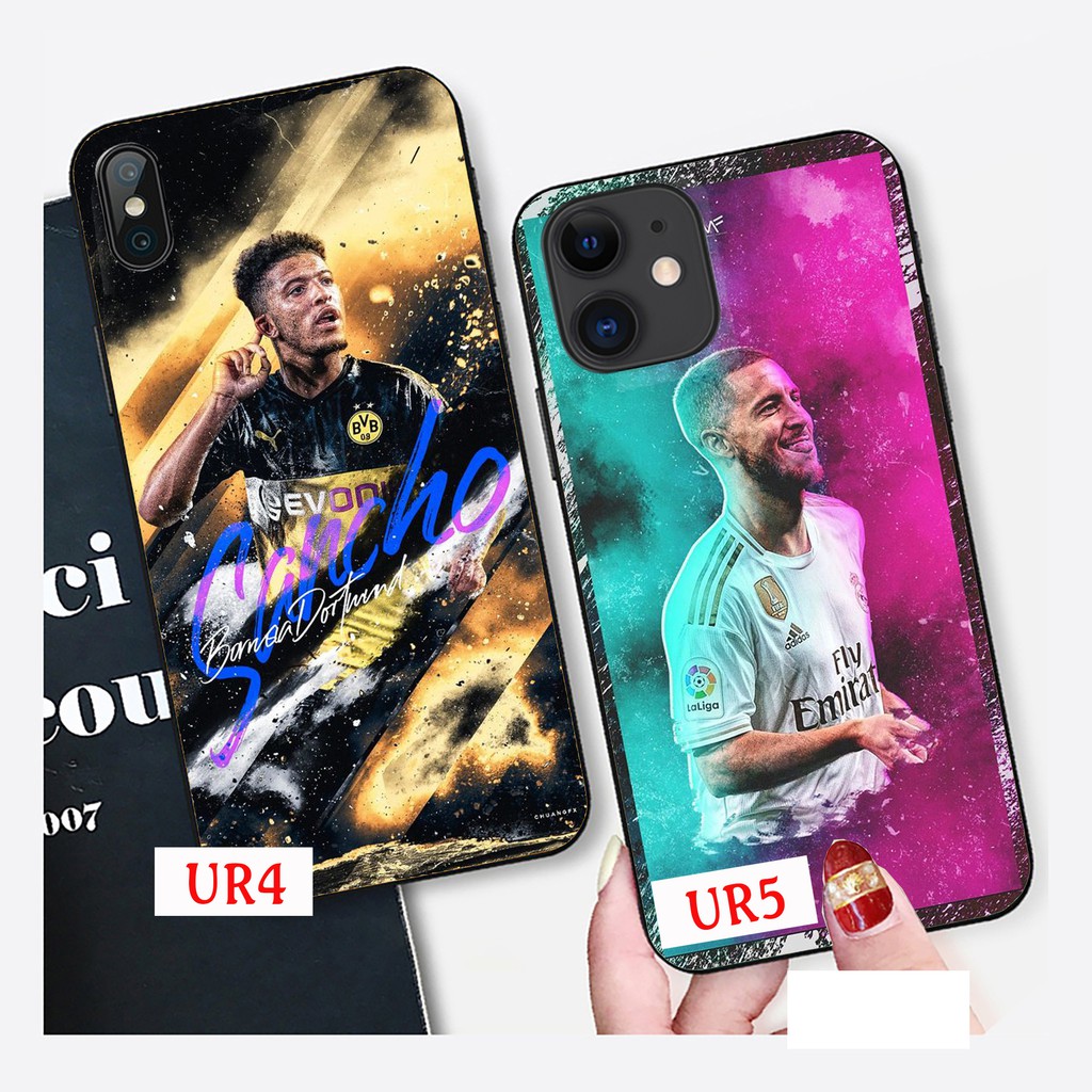 Ốp Lưng Iphone Mặt Kính Cường Lực In Hình Cầu Thủ Bóng Đá Ip6/6s/6plus/6s/7/8/7plus/8plus/x/xs/xsmax/11/11pro/11promax
