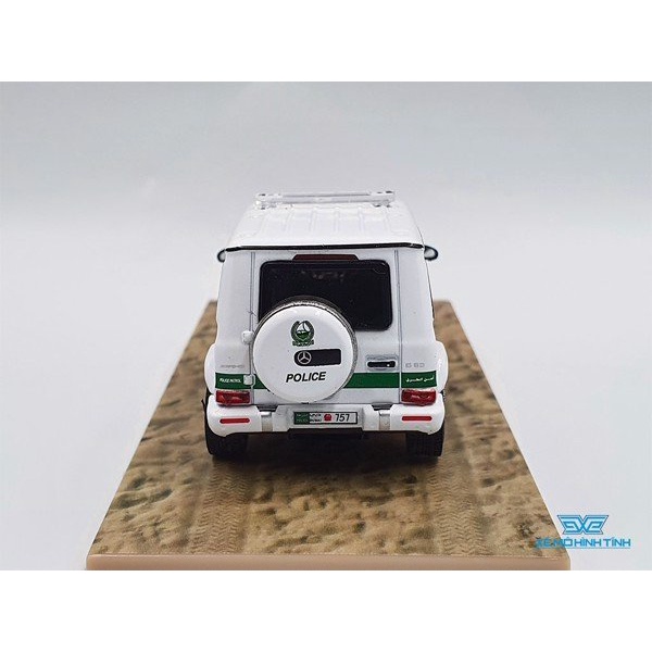 Xe Mô Hình Mercedes-AMG G63 Tỉ lệ 1:64 Hãng sản xuất Tarmac Works ( Dubai Police )