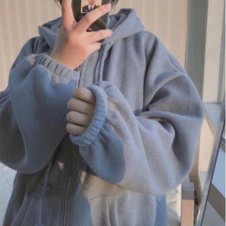 Áo hoodie nữ len tăm lót lông dày dặn không nhăn không xù ẢNH THẬT