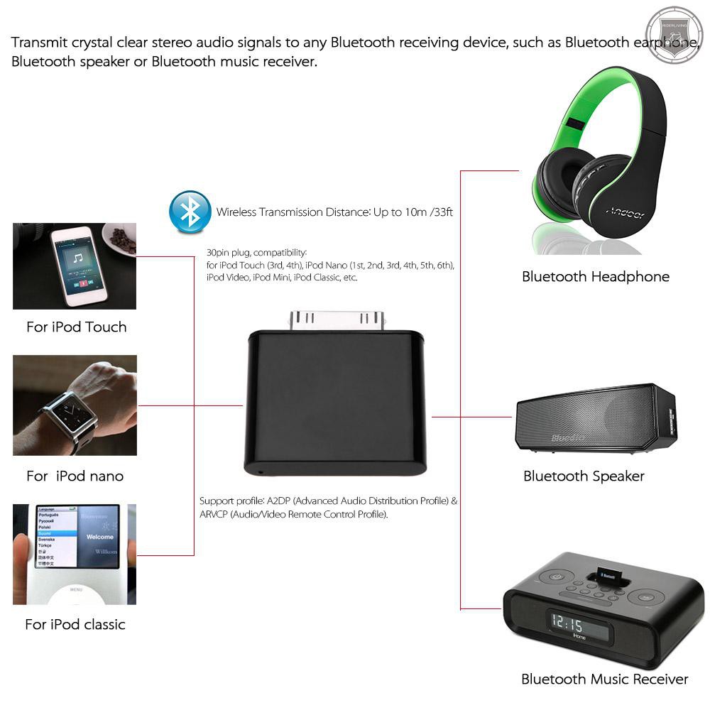 Computers Tablets Networking Bluetooth Adapter Dongle Transmitter For Ipod Classic Ipod Nano Touch Bh Home Networking Connectivity