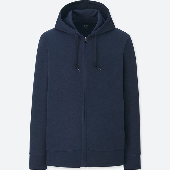 Áo khoác nam Uniqlo AIRism Full-Zip Hoodie - Chống nắng/tia UV (AIRism18) | BigBuy360 - bigbuy360.vn