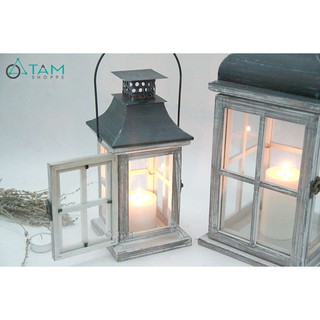 Đèn nến nhà gỗ cổ điển cỡ lớn số 21