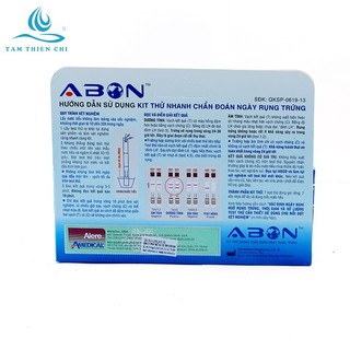 Que thử rụng trứng LH ABON hộp 7 test