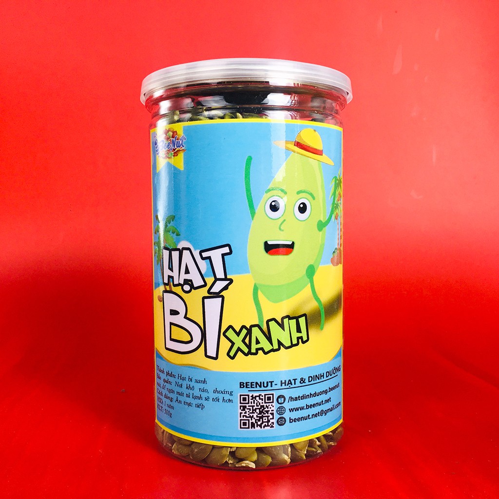 Hạt bí xanh ấn độ (1KG) (Combo 2 Phần 500g) Hạt bí rang đã tách vỏ Hạt bí sống làm sữa hạt Hạt dinh dưỡng BeeNut
