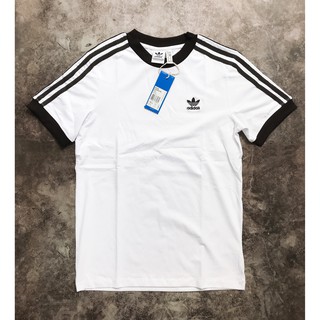 [CAMBO XUẤT DƯ] Áo thun das trắng 3 sọc cổ điển 502 3-Stripes Tee