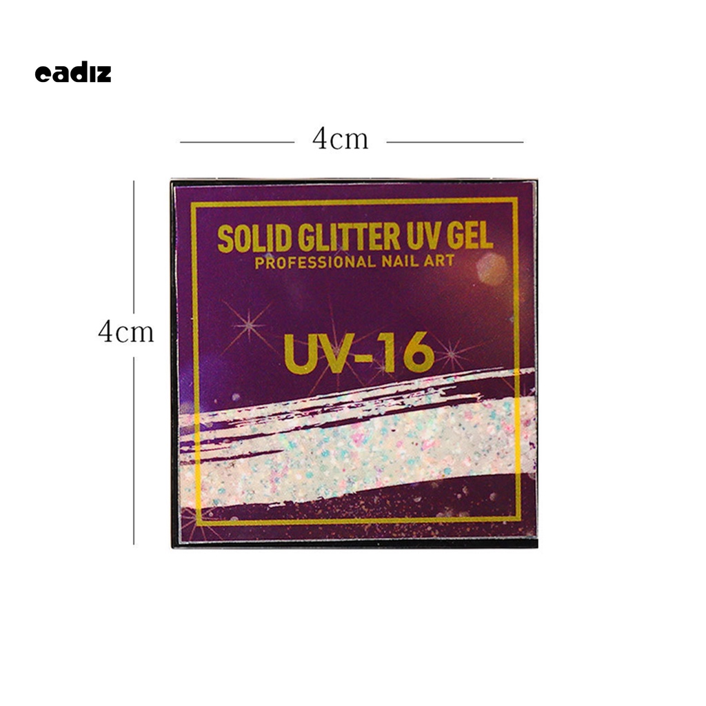 [Hàng mới về] Gel sơn móng tay lấp lánh nhiều màu dùng để trang trí móng nghệ thuật