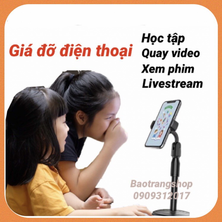 [Siêu rẻ] Giá đỡ điện thoại dùng quay video, xem phim, học trực tuyến