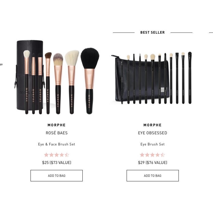 SET CỌ MORPHE EYE OBSESSED BRUSH NHẬP KHẨU CHÍNH HÃNG - 5425