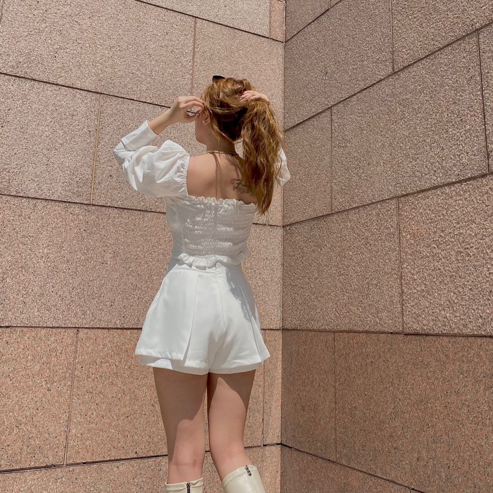 Áo Croptop Dây Đan Tay Dài 💋 Camila Top 💋 - bynhien.boutique