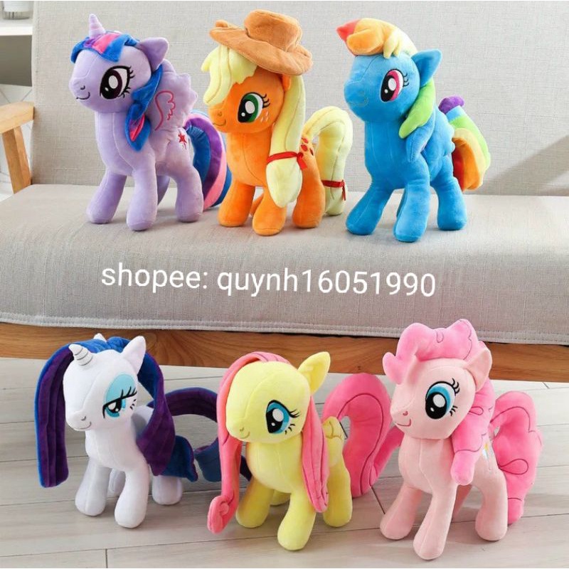 móc khoá gấu ngựa pony 12cm