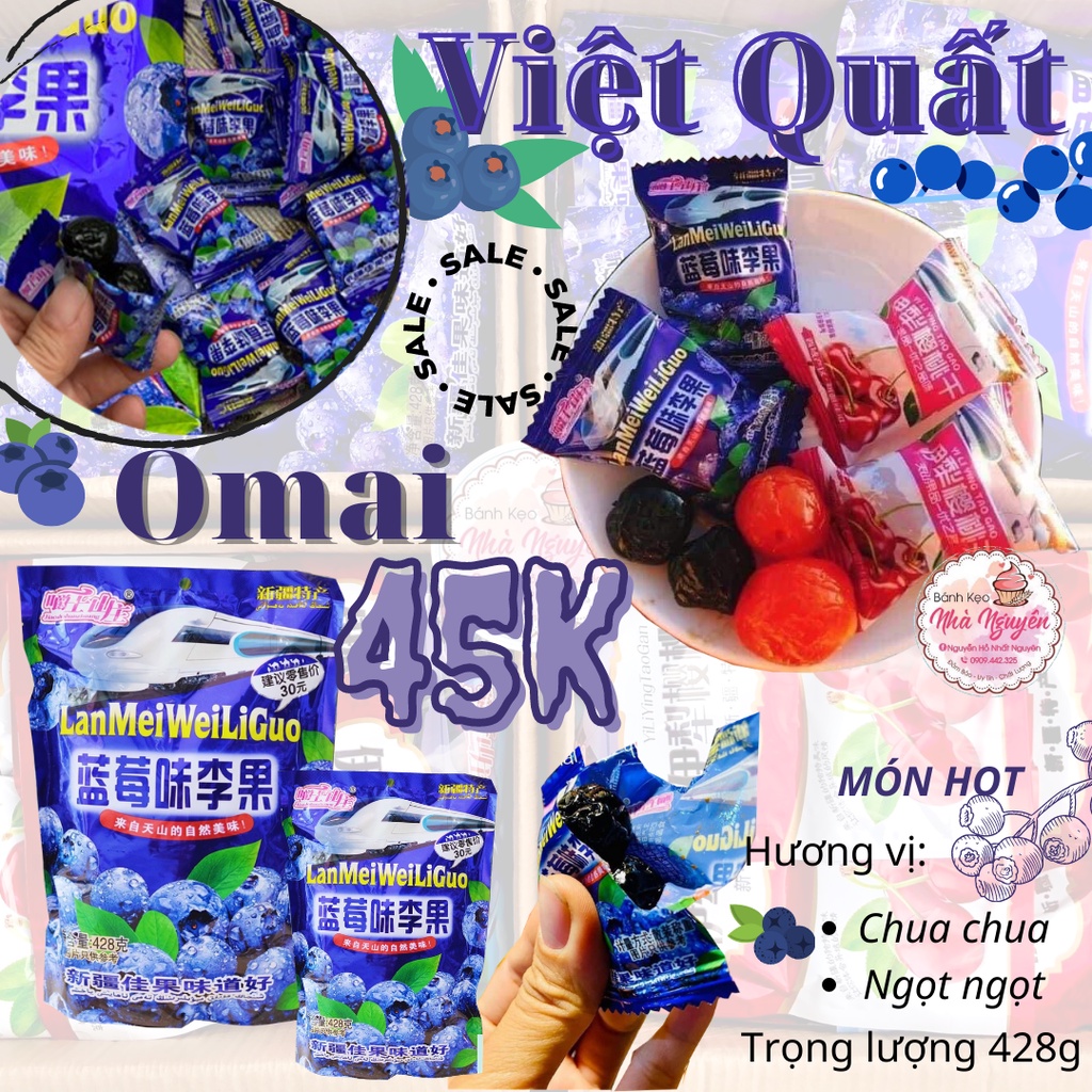 OMAI CHERRY VÀ OMAI VIỆT QUẤT