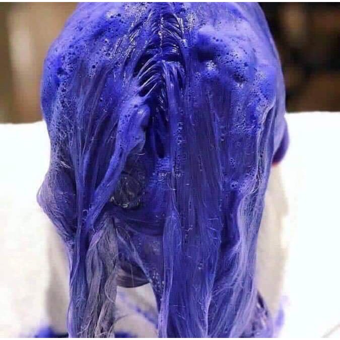 #Elgon_Ý Dầu xã tím chăm sóc tóc màu khói, tẩy trắng, bạch kim Elgon Silver Colorcare Ý 300ml [sale giá chuẩn]