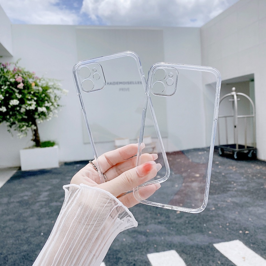 Ốp Silicon trong suốt iPhone 6 đến 13 ProMax