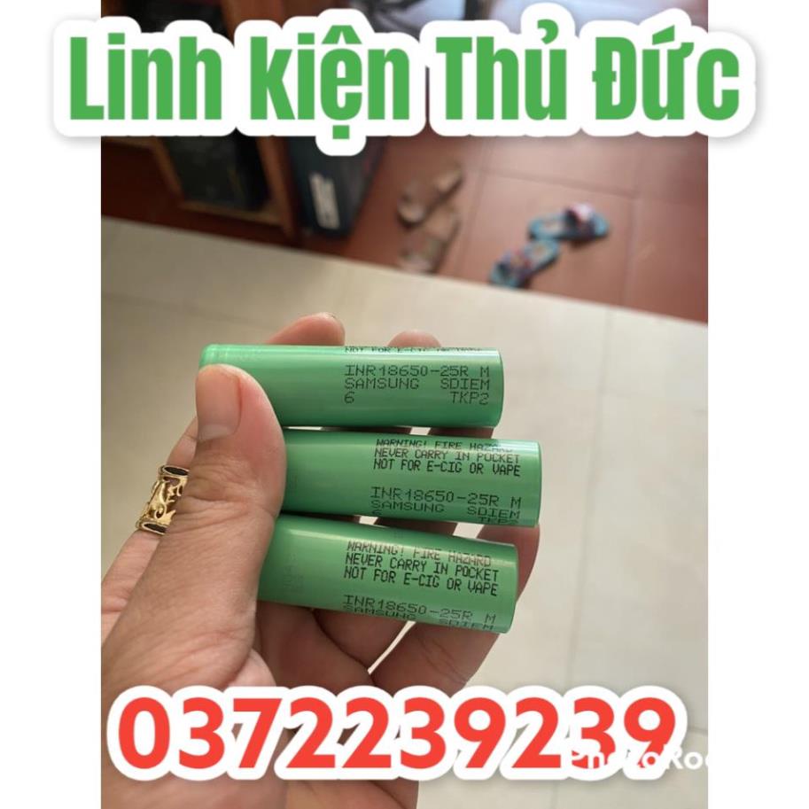 Lktd BN. Pin SamSung 25R date mới chính Hãng ~2500mah tháo khối.