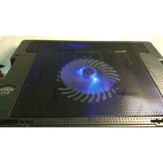 Quạt tản nhiệt 5 cấp độ nâng + tặng lót chuột giúp thoáng mát Laptop, tránh nóng