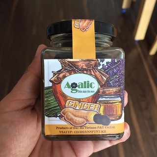 GỪNG ĐEN LÊN MEN MẬT ONG