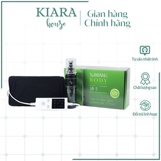 Bộ đai ủ quấn nóng slimming body sb-2, ủ nóng tan mỡ, siết eo thon gọn