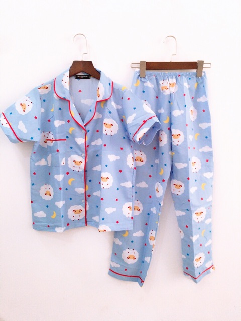 [Hình thật]-Bộ đồ pijama Lụa mát ( dưới 57 kg) -Video thật | BigBuy360 - bigbuy360.vn