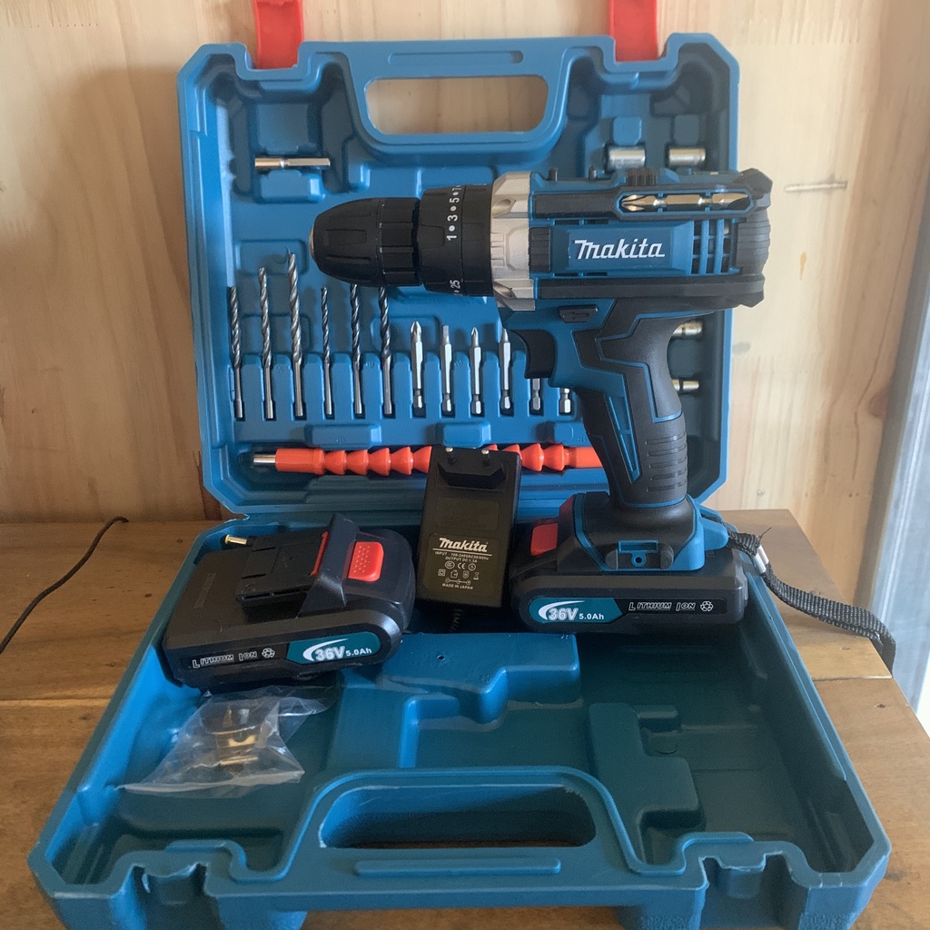 Máy khoan bắt vít đa năng makita 36v