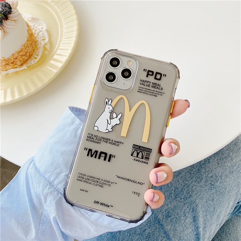 Ốp iphone Họa Tiết Thỏ Hoạt Hình tương thích iPhone 6s 6splus 7 7plus 8 8plus X XS XSMAX 11 12 Pro Max Plus Promax Plus-800