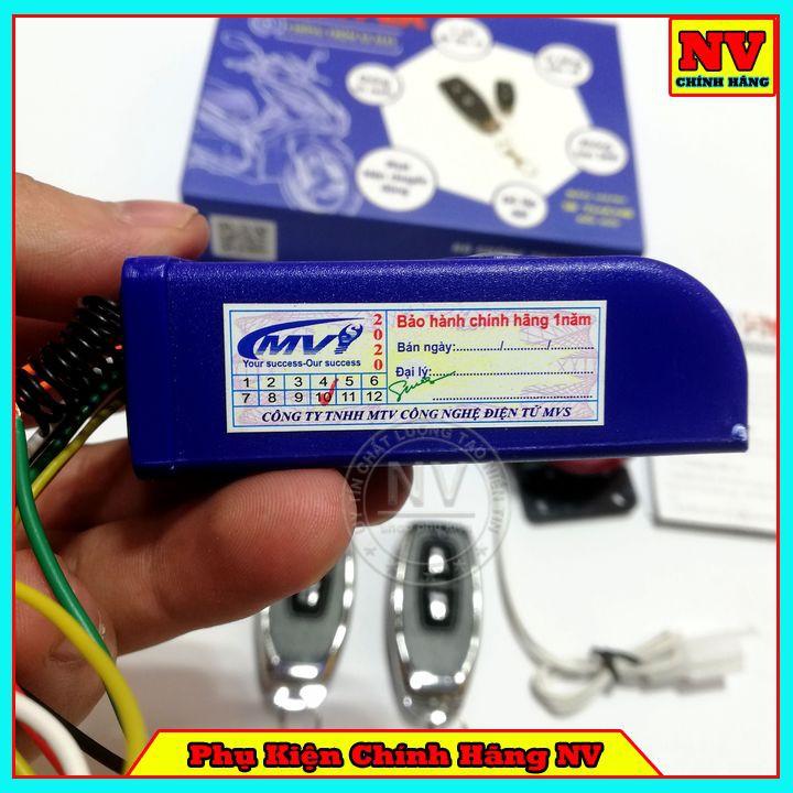 Chống Trộm Xe Máy Hyper Chính Hãng MVS Dùng Cho Nhiều Dòng Xe - BH 1 Năm