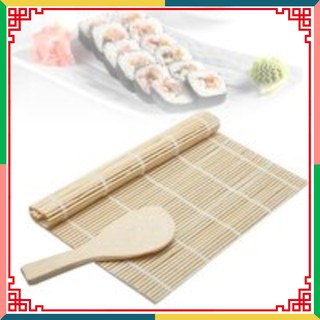 Dụng cụ cuôn sushi bằng gỗ tiện dụng