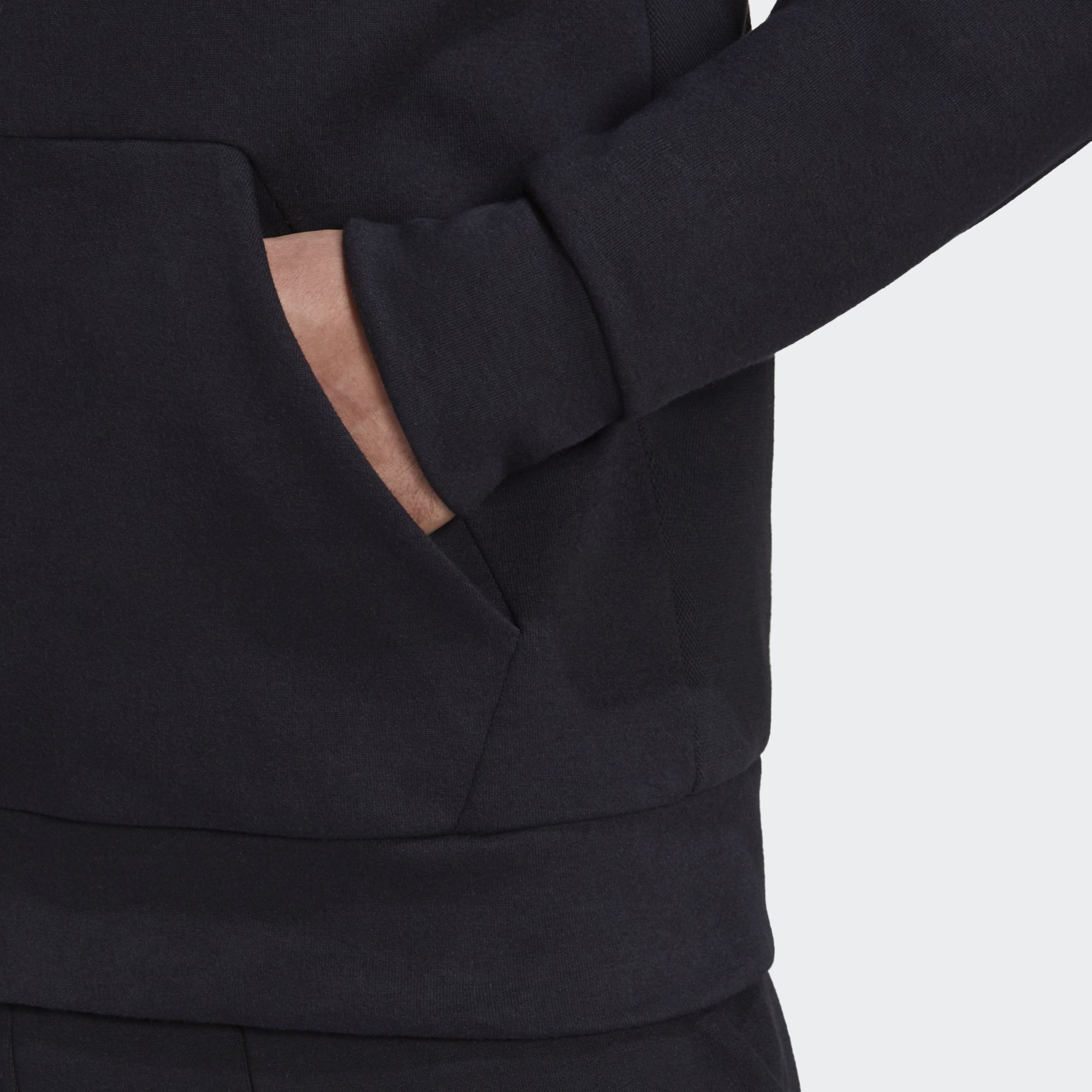 Áo Hoodie Must Haves Full-Zip Stadium Nam Màu đen FR7158 | BigBuy360 - bigbuy360.vn