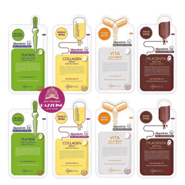 Lẻ Miếng Mặt Nạ MediHeal Essential Mask Ex 24ml | BigBuy360 - bigbuy360.vn