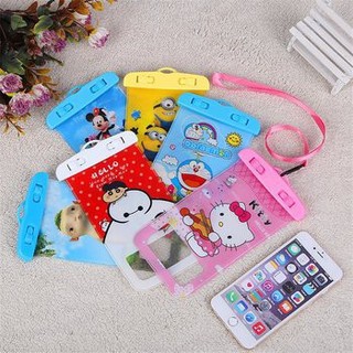 Túi Đựng Điện Thoại Chống Nước Nhiều Hình Cute_Siêu Rẻ - 00109