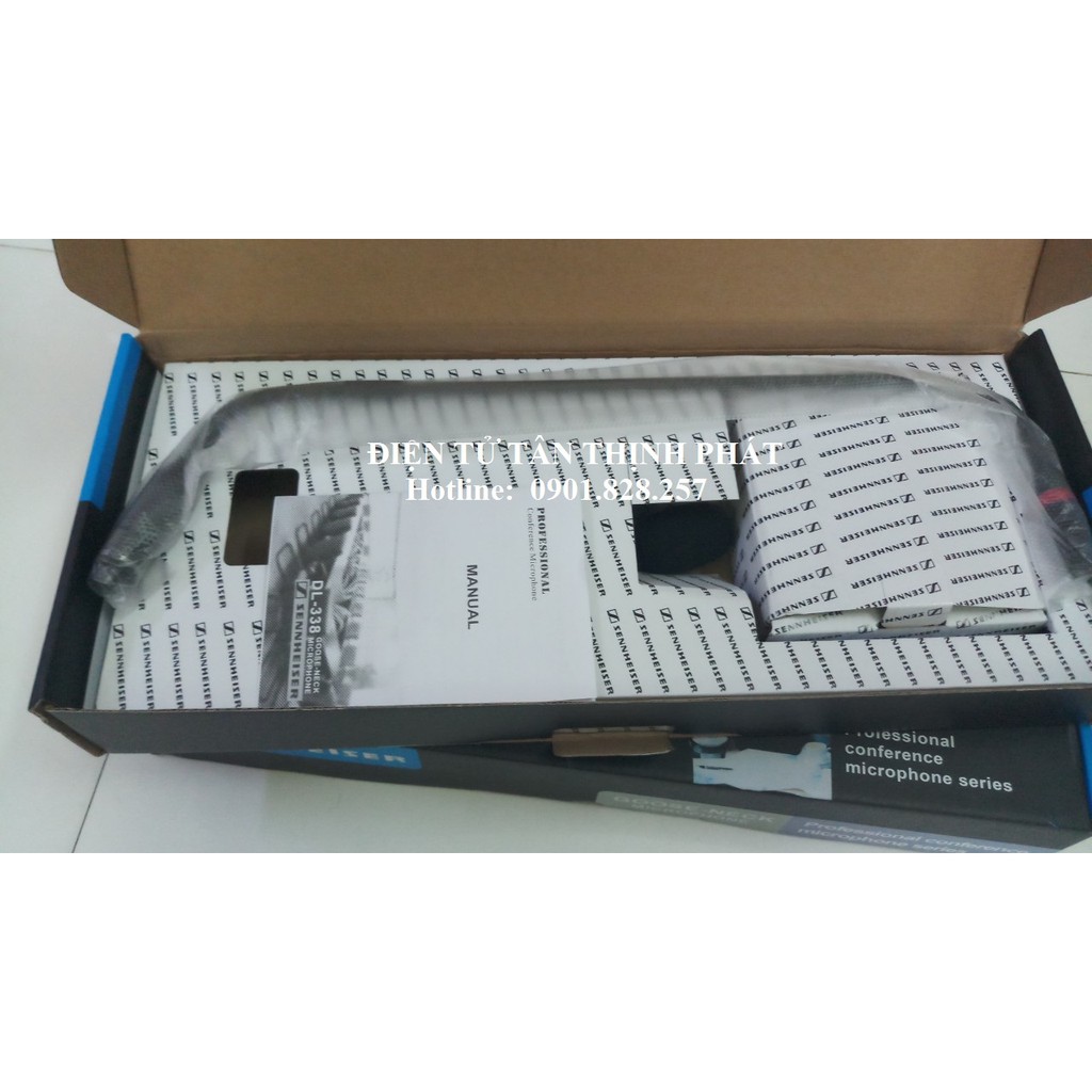 Micro hội nghị sennheiser dl-338 cần micro dài 60 cm - sennheiser dl338- micro dl338 -micro dl 338 - dl338