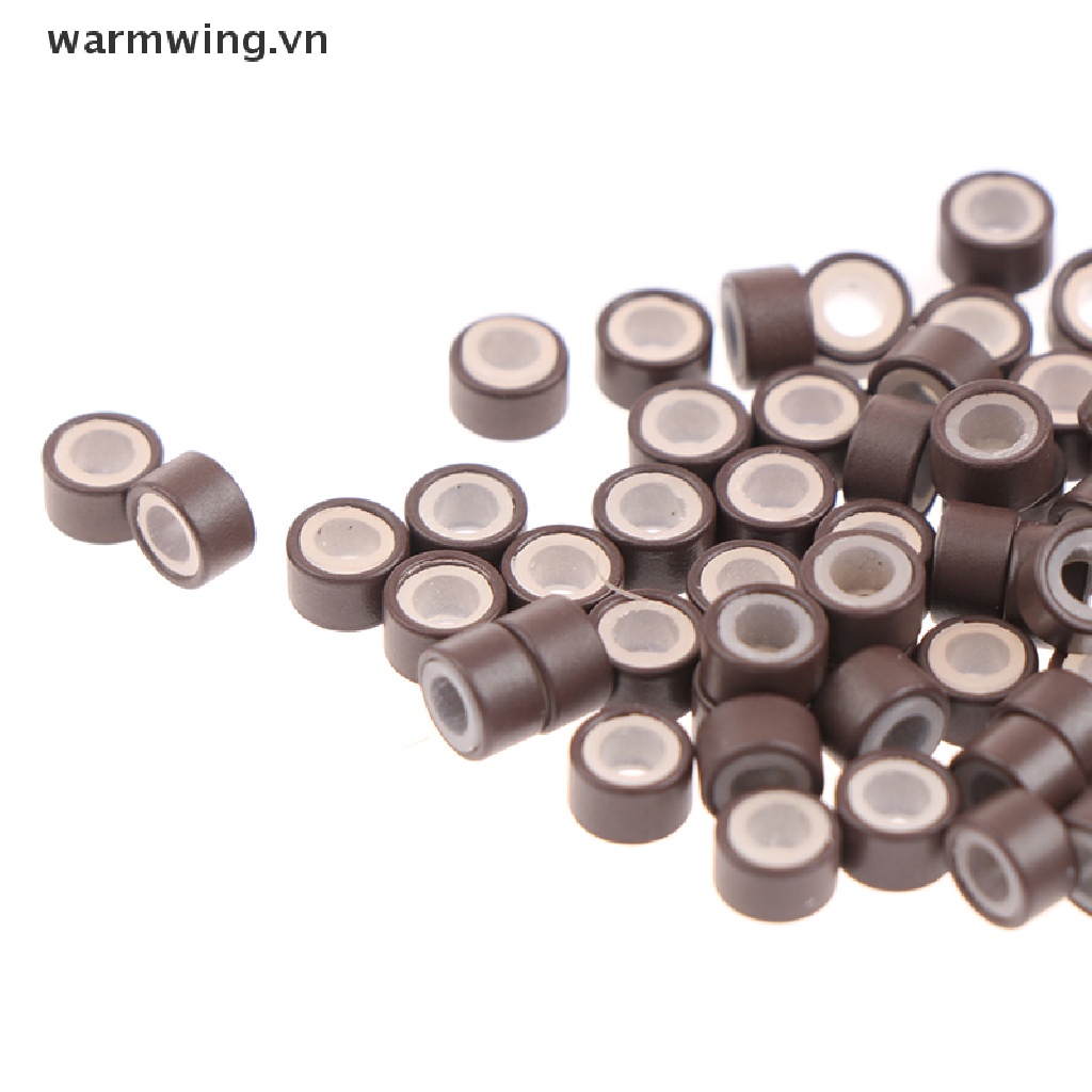 Set 100 Vòng Silicone Nối Tóc Chuyên Dụng