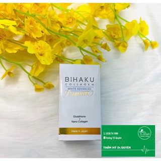 [CHÍNH HÃNG] Viên uống bổ sung Collagen, trắng da Bihaku Collagen nhập khẩu Nhật Bản