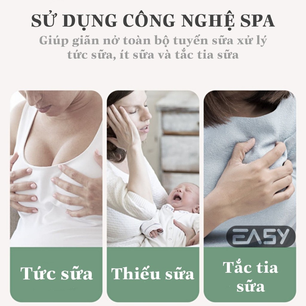 Máy hút sữa không dây Easy S9 bảo hành free 1 năm