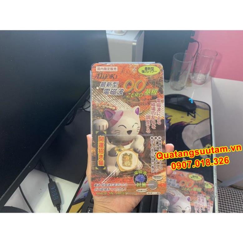 Chip Ngăn Bức Xạ Điện Từ HiToKi Nhật Bản( Mèo Thần Tài) Chính Hãng - GIÁ SĨ