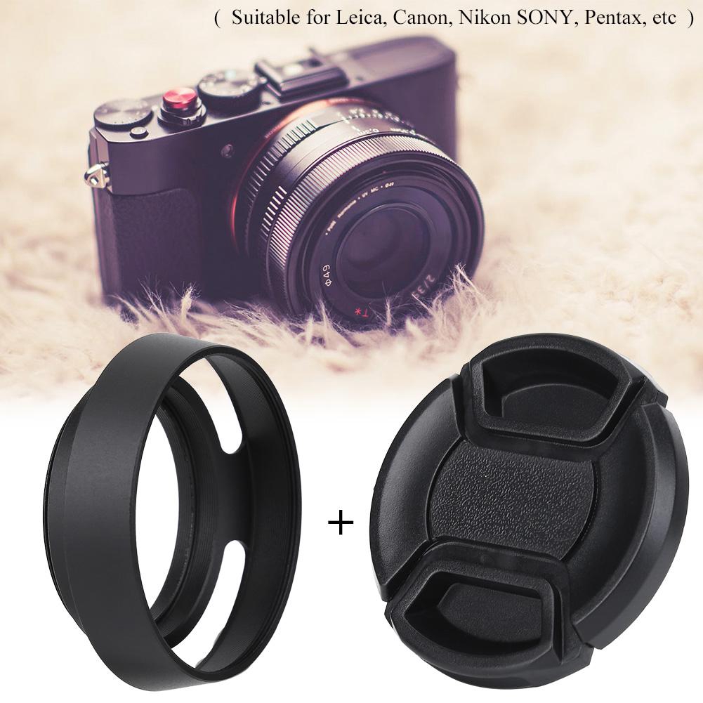 Loa che nắng 43mm bằng kim loại dành cho máy ảnh Leica