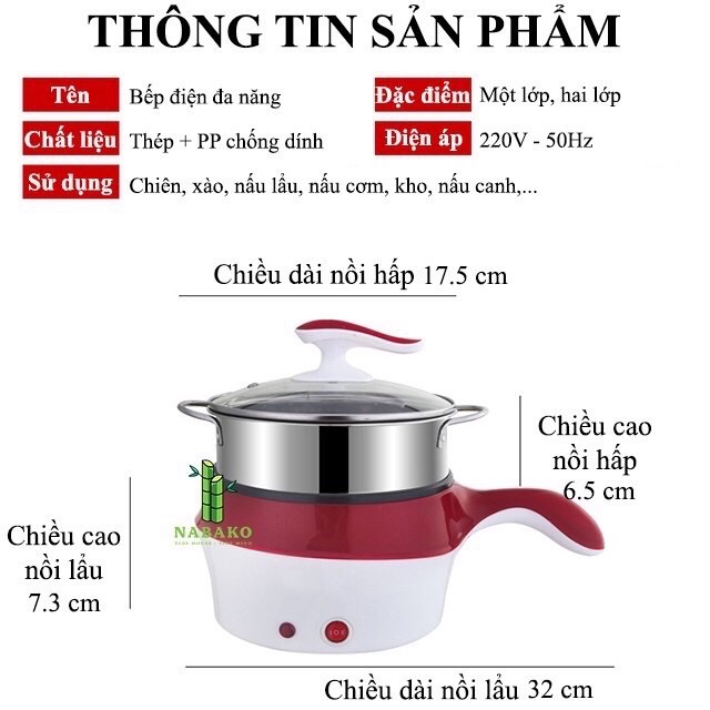 Nồi điện đa năng văn phòng