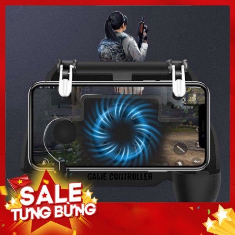 [FREE SHIP] Tay Cầm Chơi Game PUBG ROS Liên Quân Freefire MV Pro 6 in 1 HOT 2019