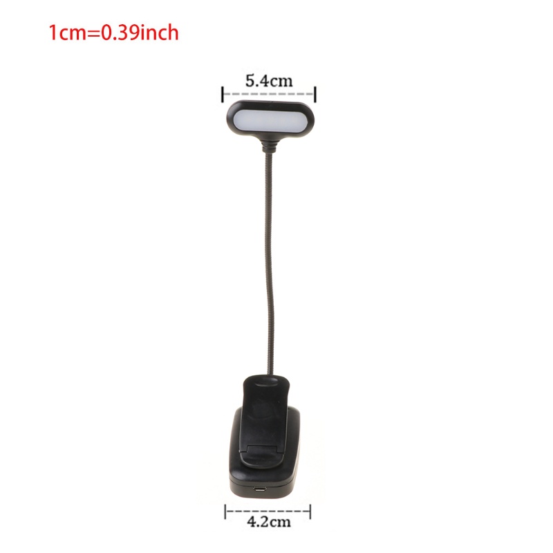 Đèn LED Đọc Sách Linh Hoạt Kèm Kẹp Tiện Dụng Cho Học Sinh
